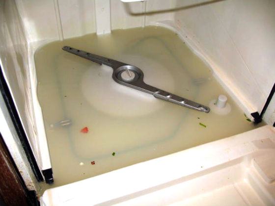 Посудомоечная машина не сливает воду | Вызов стирального мастера на дом в Щербинке